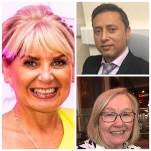 Nicola Fleury, Mohammed Younis, Theresa Ellerby