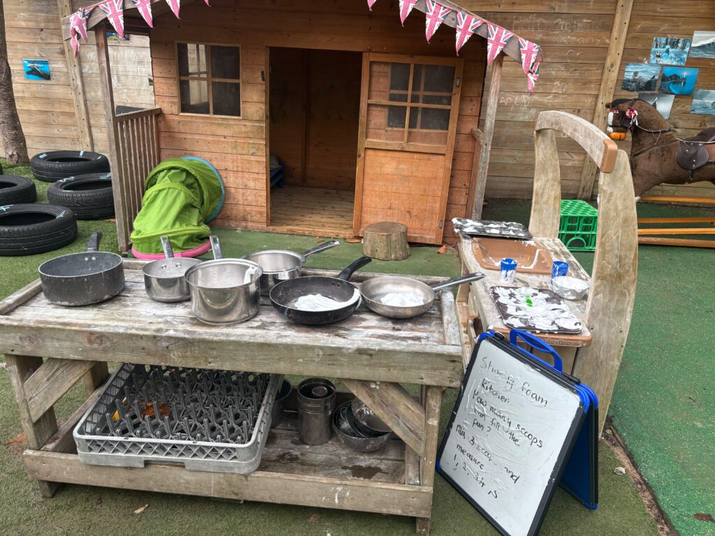 Outdoor Early Years Maths Activities